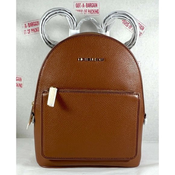 Michael Kors ADINA Pebbled Leather Medium Backpack, School Bag main image 9
